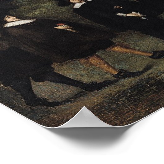 Leden van de Broederschap St. Barbara Poster (Hoek)