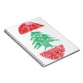 Leden van de Vlag van Libanon Notitieboek (Rechterzijde)