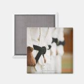 Leden van een Judo Dojo Magneet (Voorkant / Achterkant)
