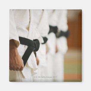 Leden van een Judo Dojo Magneet
