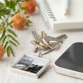 Leden van het bezoek, de raad van bestuur, de huis sleutelhanger (Zijkant)