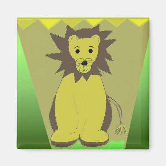 Leden van het Oerwoud Magneet (Voorkant)