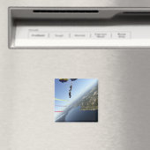 Leden van het parachuteteam van de Amerikaanse mar Magneet (Insitu (Vaatwasser))