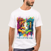 Leden van het wild t-shirt (Voorkant)
