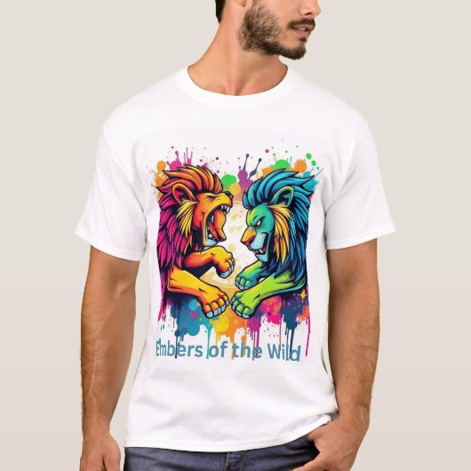 Leden van het wild t-shirt (Voorkant)