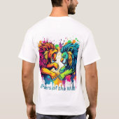 Leden van het wild t-shirt (Achterkant)