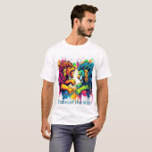 Leden van het wild t-shirt (Voorkant volledig)