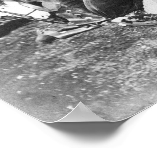 Leden van het Wilde West Show van de Pawnee Bill Poster (Hoek)