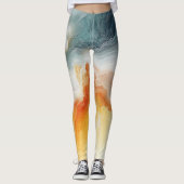 Leden van het Zee Leggings (Voorkant)