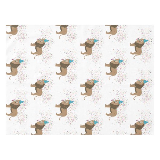 Leden van Oerwouden die partij zijn Tafelkleed (Voorkant (Horizontaal))