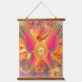 Leden van Vitaliteit: Het vuur van het leven ontke Hangend Wandkleed (Voorkant 2)