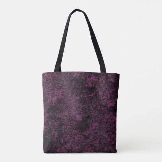 Leder-Bourgogdische textuur Tote Bag (Achterkant)