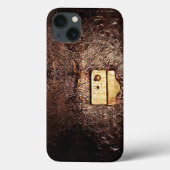  leder Case-Mate iPhone case (Achterkant)