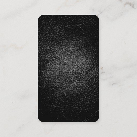 Leder-effect grijs rood-aantrekkelijk Visitekaartj Visitekaartje (Achterkant)