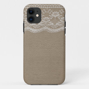 Leder- en aardeweddenschap Case-Mate iPhone case
