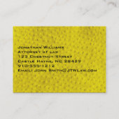  leder- en lederpremiumVisitekaartjes Visitekaartje (Achterkant)