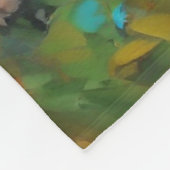 leder en mantel fleece deken (Hoek)