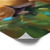 leder en mantel poster (Hoek)