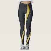 Leder en Suede Leggings (Voorkant)