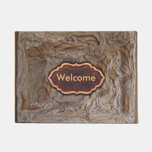 Leder en Suede look Deurmat (Voorkant)