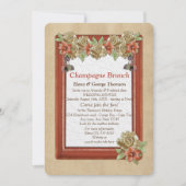 Leder- en suikerkleding voor kunstbruiloft kaart (Voorkant)