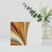 Leder - Fractaal Briefkaart (Staand voorkant)