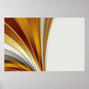 Leder - Fractaal Poster