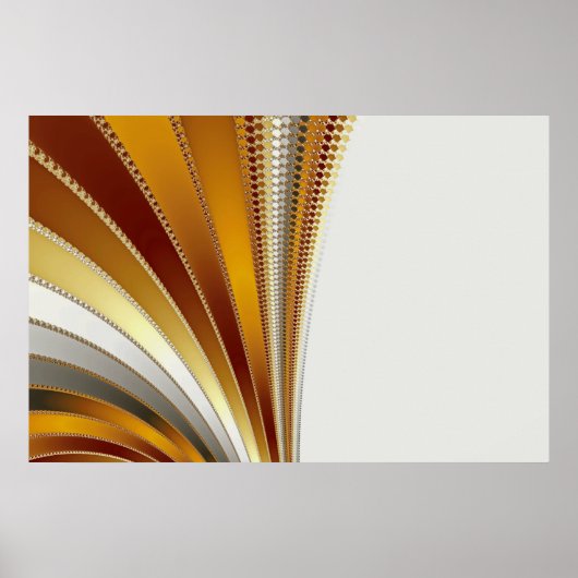 Leder - Fractaal Poster (Voorkant)