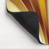 Leder - Fractal Mousepad Muismat (Hoek)