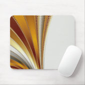 Leder - Fractal Mousepad Muismat (Met muis)