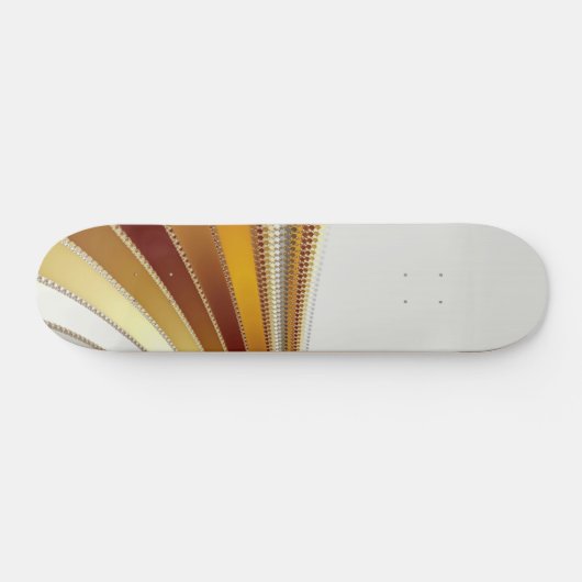 Leder - Fractal Skateboard (Horizontaal)