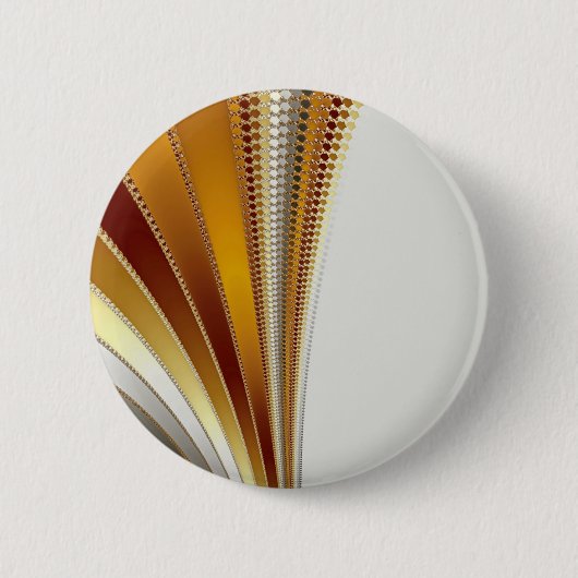Leder - fractale Button (Voorkant)