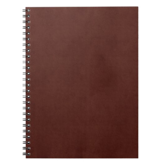  leder gelooid bruin perkamentpapier notitieboek (Voorkant)