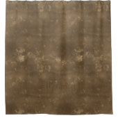  leder in bruine tas douchegordijn