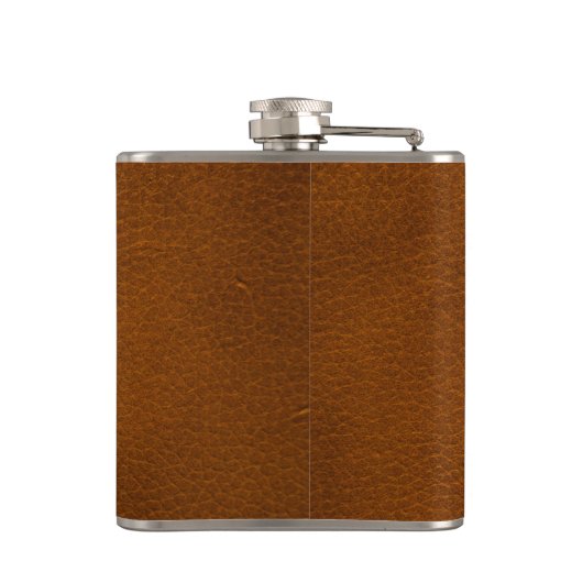 Leder Iron Celtic Dog Heupfles (Achterkant)