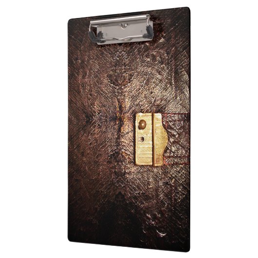  leder klembord (Links)