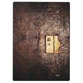  leder klembord (Achterkant)