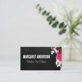 Leder | Kunstgeborsteld kleurrijk Visitekaartje (Staand voorkant)