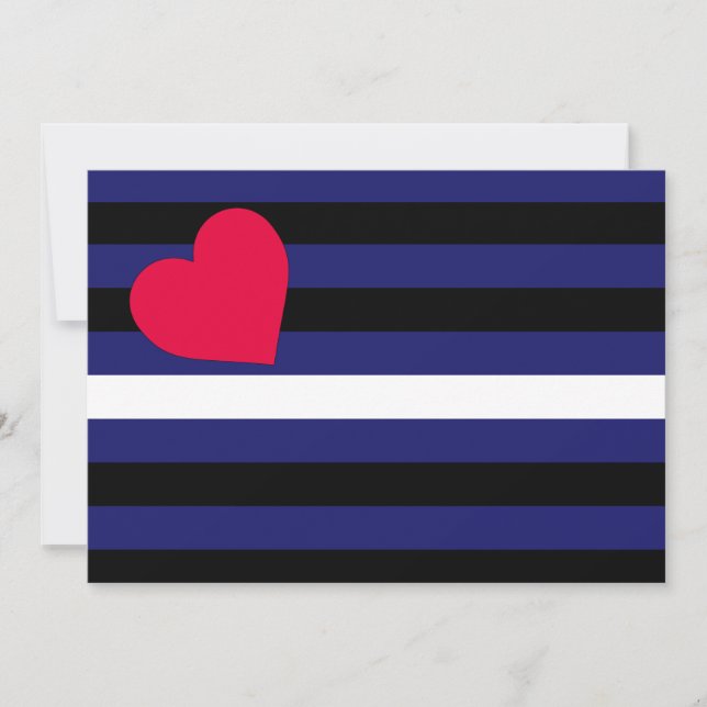 Leder Latex en BDSM Pride Flag (Voorkant)