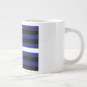 Leder Latex en BDSM Pride Flag Grote Koffiekop (Rechts)