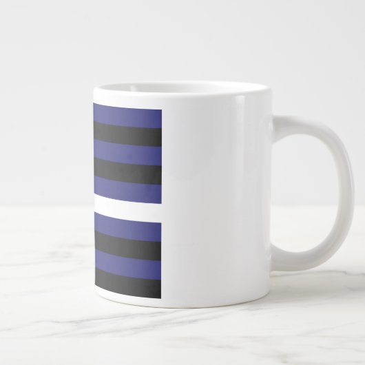 Leder Latex en BDSM Pride Flag Grote Koffiekop (Rechts)