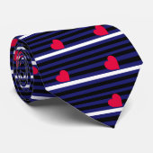 Leder Latex en BDSM Pride Flag Stropdas (Opgerold)