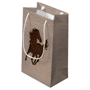Leder-look Horse Soft Klein Cadeauzakje