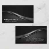 Leder | Lux Trim | Executive Visitekaartje (Voorkant / Achterkant)