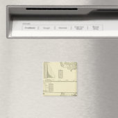 Leder Magneet (Insitu (Vaatwasser))