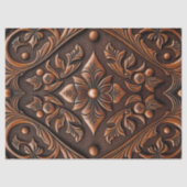 Leder met adercoating tissuepapier (Voorkant)