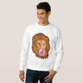 leder met bubbelgom trui (Voorkant volledig)