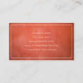 Leder-onroerend goed | Realtor Agent Visitekaartje (Achterkant)