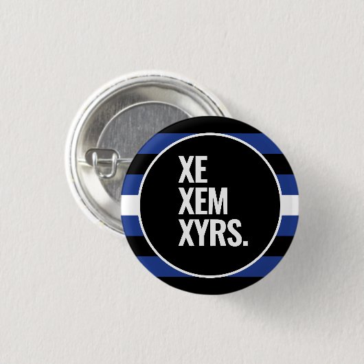 Leder Pride Ronde Button 3,2 Cm (Voorkant /achterkant)