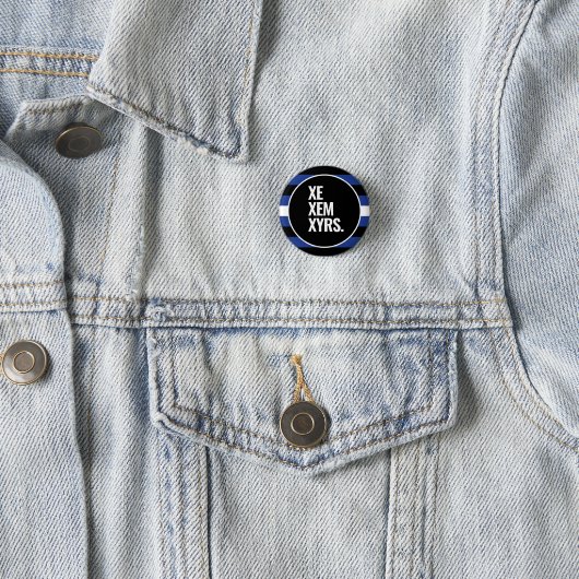 Leder Pride Ronde Button 3,2 Cm (In situ)